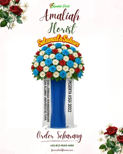 Standing Flower di Lidah Kulon